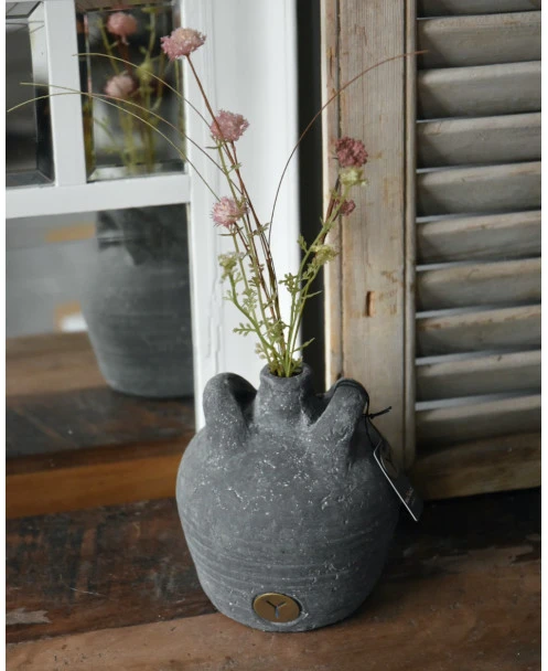 Aardewerk Kruikje Met Twee Oren En Smalle Tuit, Brynxz - Afbeelding 2