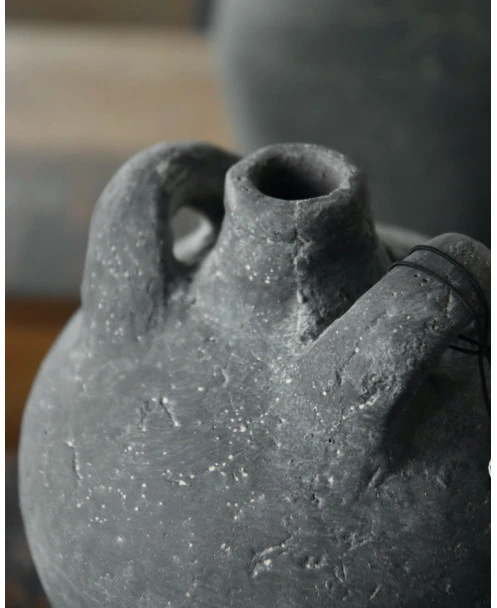 Aardewerk Kruikje Met Twee Oren En Smalle Tuit, Brynxz - Afbeelding 4