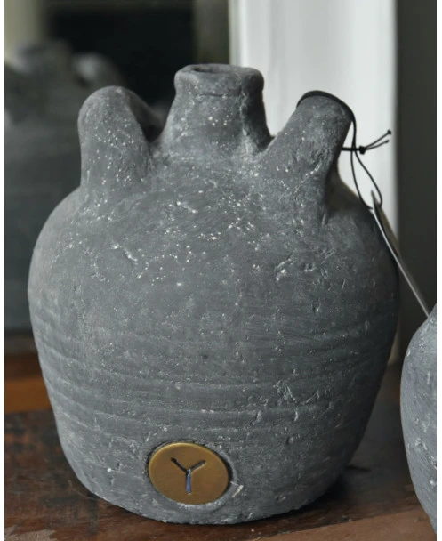 Aardewerk Kruikje Met Twee Oren En Smalle Tuit, Brynxz - Afbeelding 5