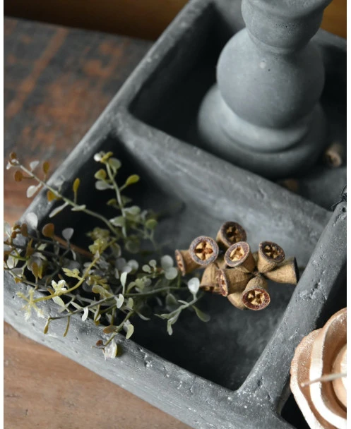 Aardewerk Vakkenbak Met Oor In Het Midden, Vintage Brynxz - Afbeelding 3