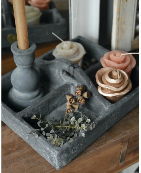 Aardewerk Vakkenbak Met Oor In Het Midden, Vintage Brynxz