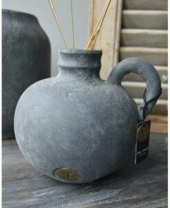 Bol Kruikje Met Oor Majestic Vintage Grijs, Brynxz