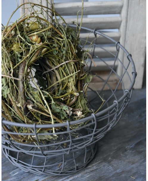 Draad Mand 'etagère' Op Voet - Afbeelding 3