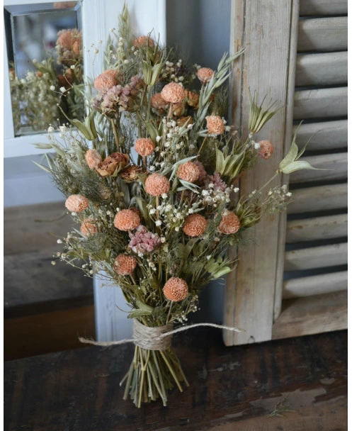 Droogbloem Toef In Pastel - Afbeelding 3