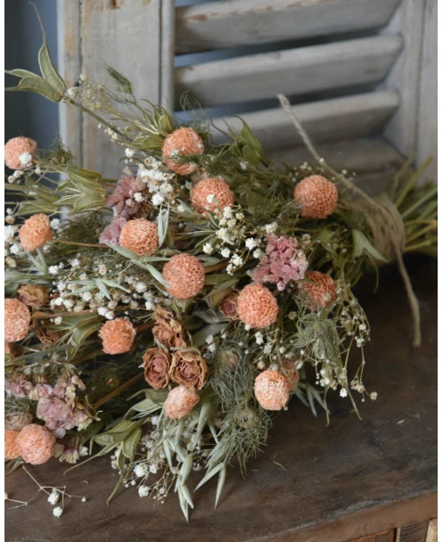 Droogbloem Toef In Pastel - Afbeelding 5