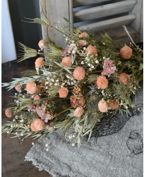 Droogbloem Toef In Pastel