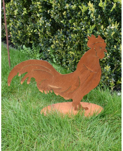 Ecoroest Silhouet Haan Met Sierlijke Staart