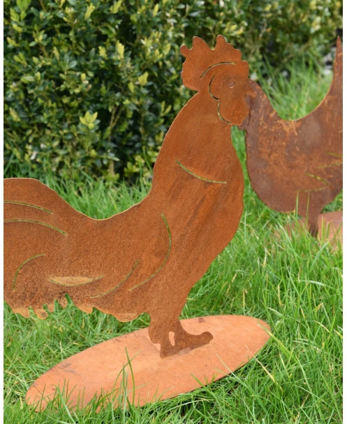 Ecoroest Silhouet Haan Met Sierlijke Staart - Afbeelding 4