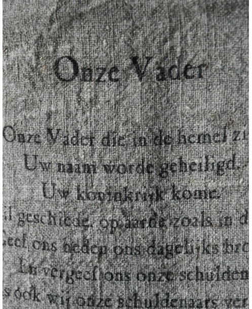 Gebed Shabby Doek Groot, Het Onze Vader Die In De Hemel Zijt - Afbeelding 3