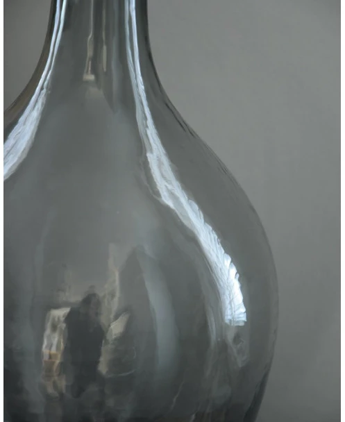 Glazen Ballon Vaas Met Grijze Gloed, IB Laursen - Afbeelding 4