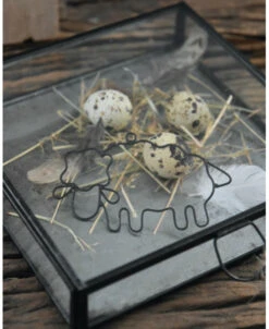 Glazen Kistje Met Zinken Bodem, IB Laursen