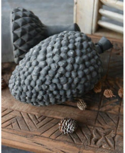 Grote Aardewerk Pine Cone/ Kegel Van Brynxz