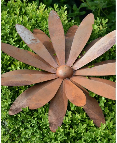 Grote Bloem Ecoroest In 3D Als 'wand' Tuindecoratie - Afbeelding 4