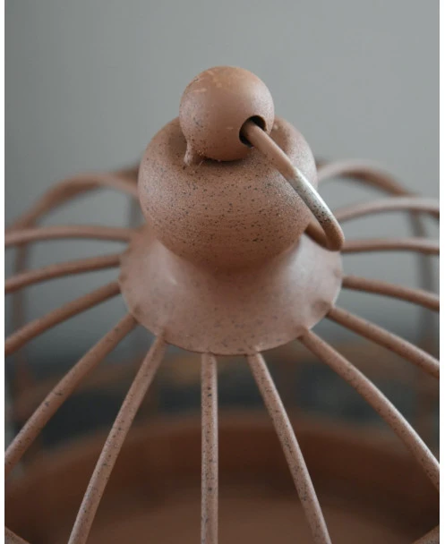 Grote Metalen Draad Stolp - Afbeelding 2