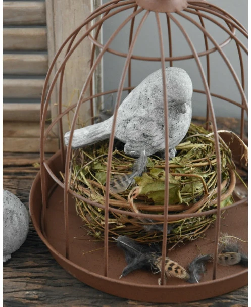 Grote Metalen Draad Stolp - Afbeelding 5