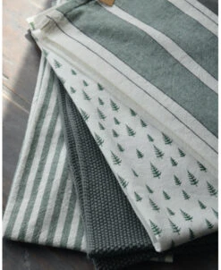 Handdoek Olijfblad Groen Mynte, IB Laursen