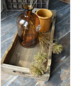 Houten Rechthoekig Dienblad Met Twee Handvaten, IB Laursen