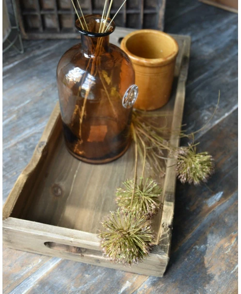 Houten Rechthoekig Dienblad Met Twee Handvaten, IB Laursen