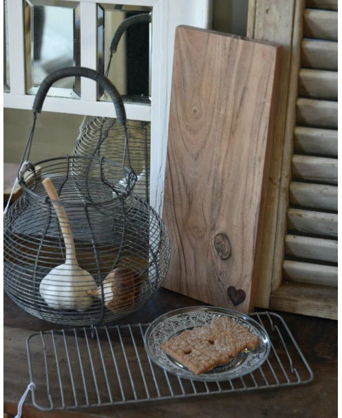 Houten Serveer Bord Met Hartje, Rechthoekig IB Laursen - Afbeelding 2