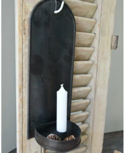 Kandelaar In Rustiek Voor Aan De Muur, IB Laursen