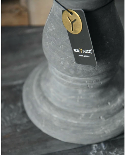 Kandelaar Met Mooie Bollingen Vintage Grijs, Brynxz - Afbeelding 6