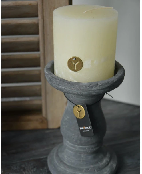 Kandelaar Met Mooie Bollingen Vintage Grijs, Brynxz - Afbeelding 7