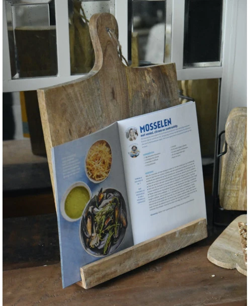 Kookboek Standaard Van Hout In Snijplank Look
