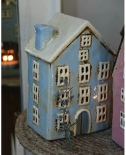 Licht Blauw Pakhuis Nyhavn, Theelicht Huisje IB Laursen