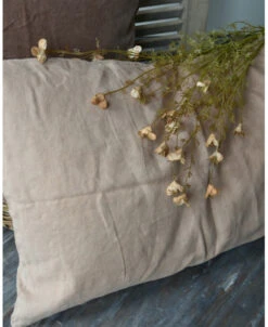 Linnenlook Kussenhoes 'Burned Rose' Rechthoekig, IB Laursen