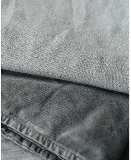 Linnenlook Rechthoekige Kussenhoes 'Thunder Grey', IB Laursen - Afbeelding 8