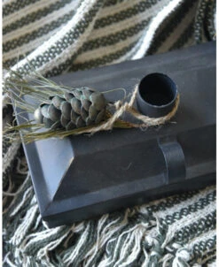 Metalen Kandelaar En Opbergbox Rustic, IB Laursen