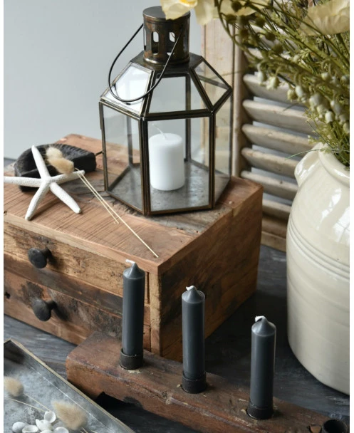 Oud Houten Lade Kastje, IB Laursen - Afbeelding 2