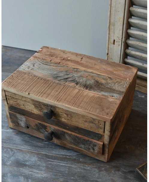 Oud Houten Lade Kastje, IB Laursen - Afbeelding 4