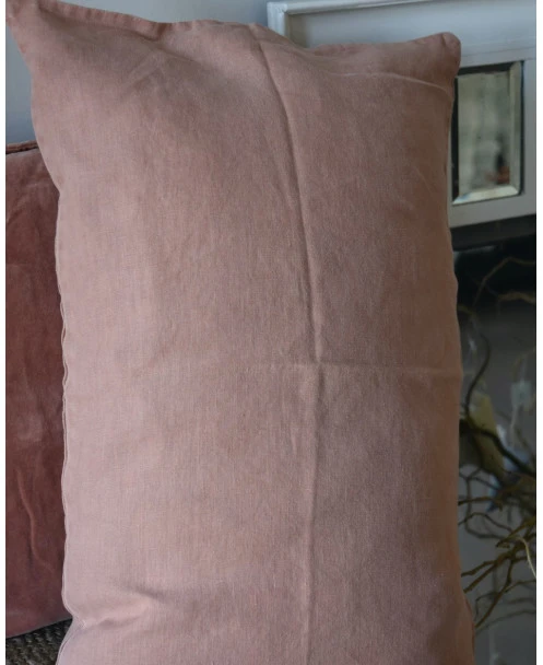 Pastel Roze Rechthoekige Kussenhoes 'Tuscany', IB Laursen