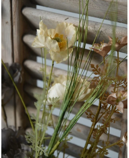Pluk Boeket 'zijde' In Warme Tinten - Afbeelding 2