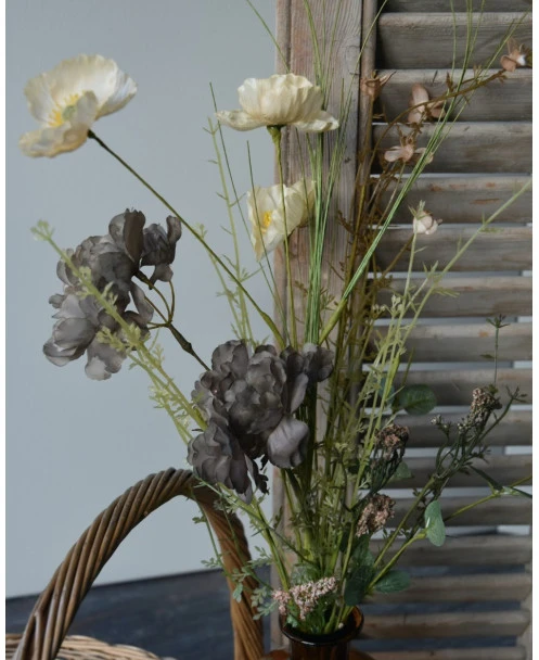 Pluk Boeket 'zijde' In Warme Tinten - Afbeelding 3