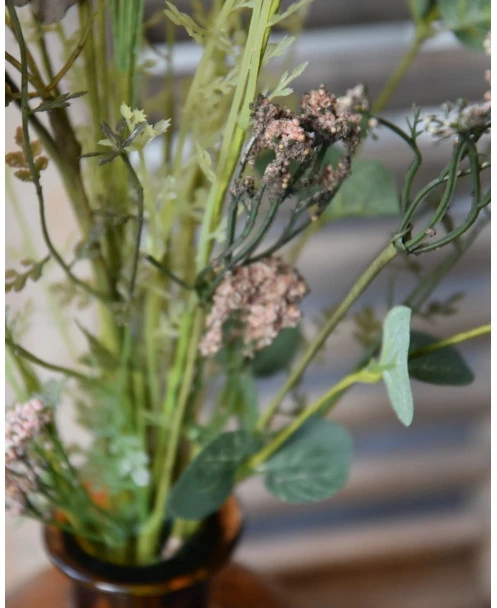 Pluk Boeket 'zijde' In Warme Tinten - Afbeelding 6