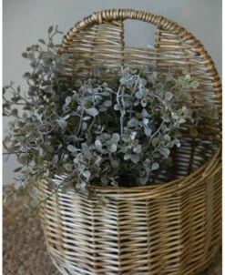 Rieten Wand Mand Half Rond, IB Laursen