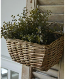 Rieten 'wand' Mand Met Twee Hengsels, IB Laursen