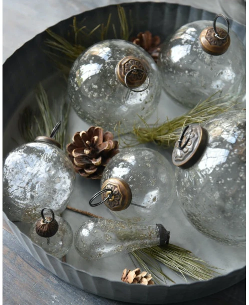 Ronde Zinken Schaal Met Hoge Schulp Rand, IB Laursen - Afbeelding 8