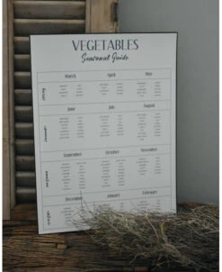 Seizoensbord Voor Groente, IB Laursen