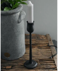 Smeedijzeren Kandelaar Zwart, Brynxz