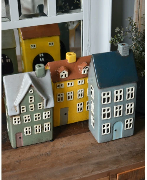 Theelicht Huisje Nyhavn Pastel Groen, IB Laursen - Afbeelding 2