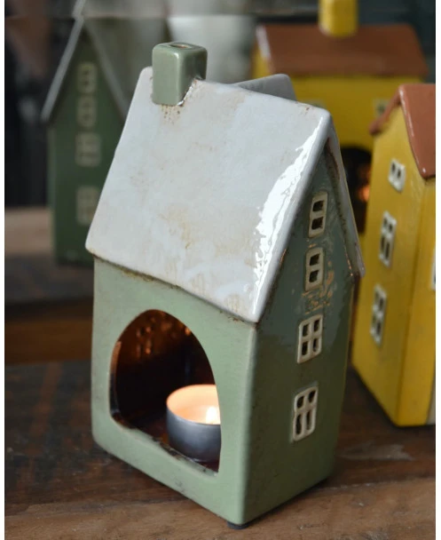 Theelicht Huisje Nyhavn Pastel Groen, IB Laursen - Afbeelding 4