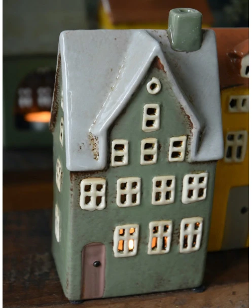 Theelicht Huisje Nyhavn Pastel Groen, IB Laursen - Afbeelding 5