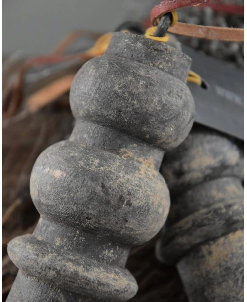 Toefhanger - Klos Verouderd Grijs - Afbeelding 2