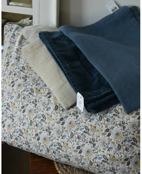 Velours Kussen Historical Blue, IB Laursen - Afbeelding 2