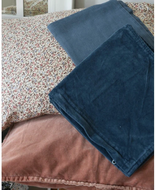Velours Kussen Historical Blue, IB Laursen - Afbeelding 4