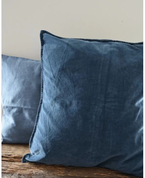 Velours Kussen Historical Blue, IB Laursen