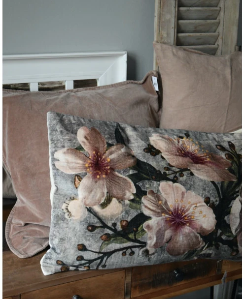 Velours Kussenhoes 'Burned Rose', IB Laursen - Afbeelding 3